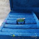 AAA APM Monaco Jewelry For Sale - Green Sapphire Ring 